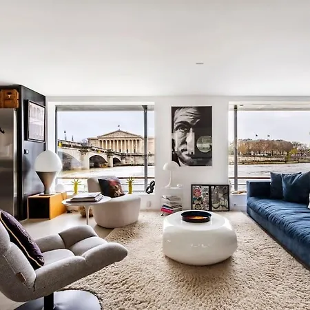 Appartement Luxury Houseboat Vip Service - Show Jumping Paris