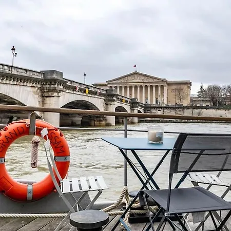 Luxury Houseboat Vip Service - Show Jumping Appartement Paris